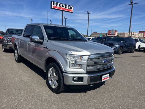 Used 2015 Ford F150 Platinum w/ Max Trailer Tow Package AWD/4WD image 3