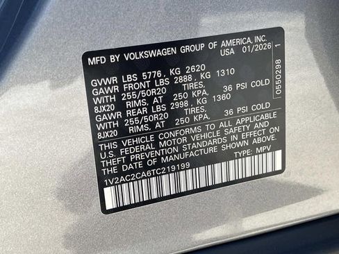 New 2026 Volkswagen Atlas Cross Sport SEL R-Line image 29