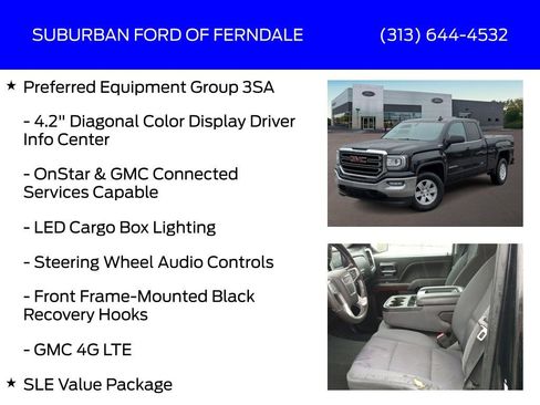 Used 2019 GMC Sierra 1500 SLE w/ SLE Value Package AWD/4WD image 13