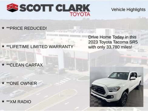 Used 2023 Toyota Tacoma SR5 w/ Technology Package AWD/4WD image 12