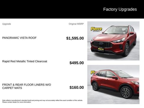 New 2025 Ford Escape Base image 13