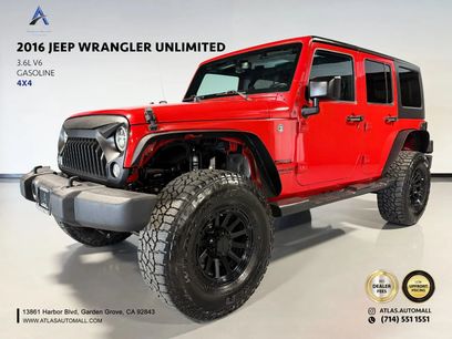 Used 2016 Jeep Wrangler Unlimited Sport w/ Quick Order Package 24S