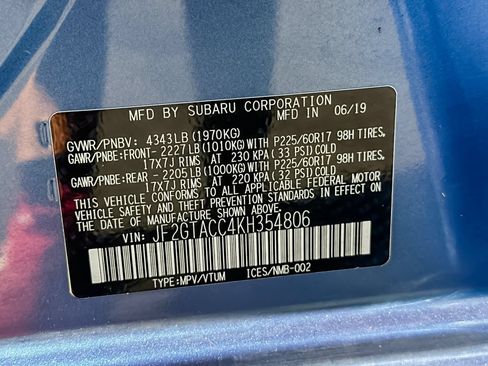 Used 2019 Subaru Crosstrek 2.0i Premium AWD/4WD image 39