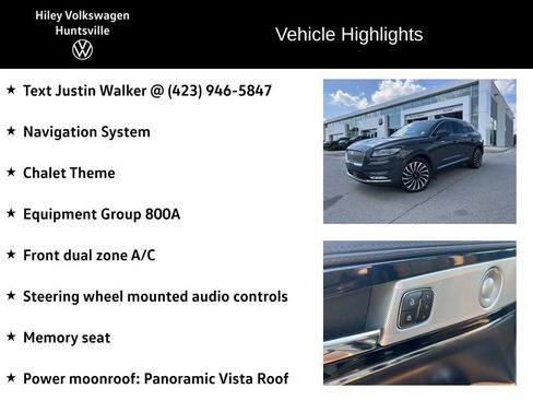 Used 2023 Lincoln Nautilus Black Label AWD/4WD image 6