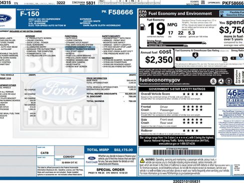 Used 2023 Ford F150 XL w/ FX4 Off-Road Package image 2