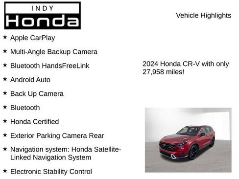 Certified 2024 Honda CR-V Sport Touring image 7