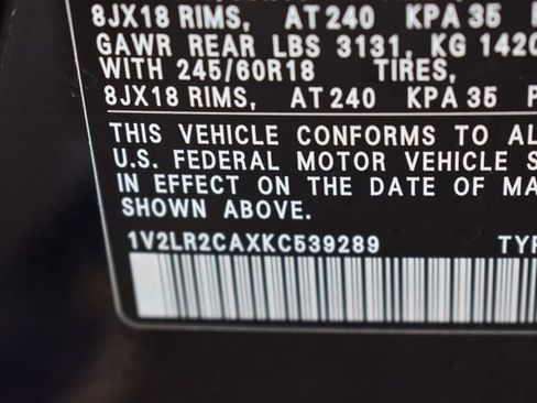 Used 2019 Volkswagen Atlas SE w/ Towing Package AWD/4WD image 16