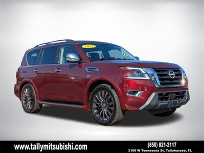 Used 2022 Nissan Armada Platinum w/ Captain's Chairs Package