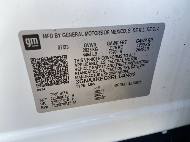 Used 2024 Chevrolet Equinox LT FWD image 33