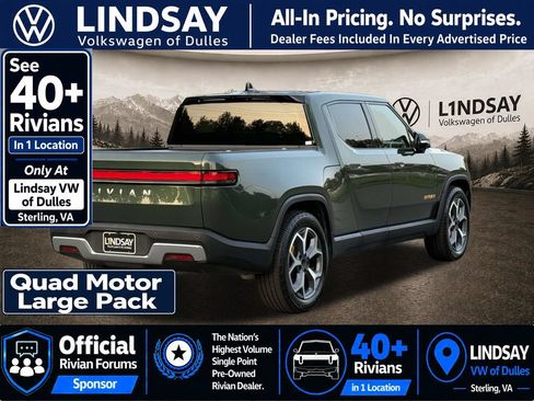 Used 2022 Rivian R1T Adventure AWD/4WD image 9