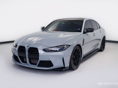 Used 2022 BMW M3 Competition w/ Executive Package AWD/4WD image 2