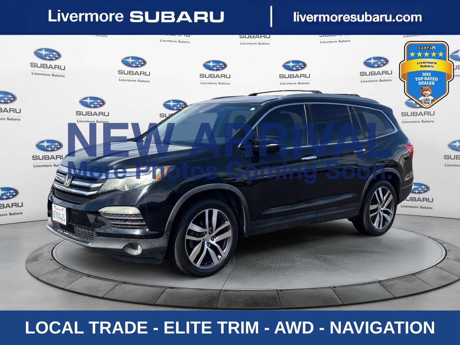 Used 2016 Honda Pilot Elite image 1