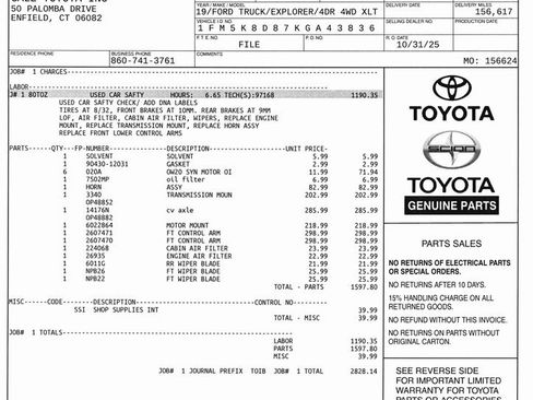 Used 2019 Ford Explorer XLT image 10