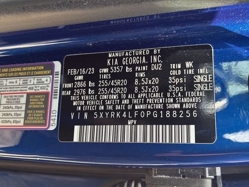 Used 2023 Kia Sorento SX FWD image 42
