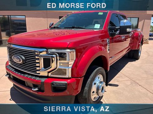 Used 2021 Ford F450 Platinum w/ FX4 Off-Road Package AWD/4WD image 2