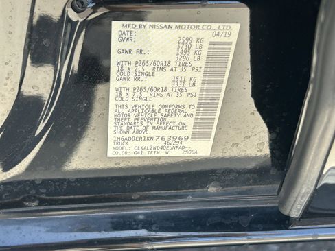 Used 2019 Nissan Frontier SV w/ Value Truck Package RWD image 31