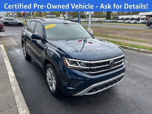 Certified 2021 Volkswagen Atlas SE AWD/4WD image 2