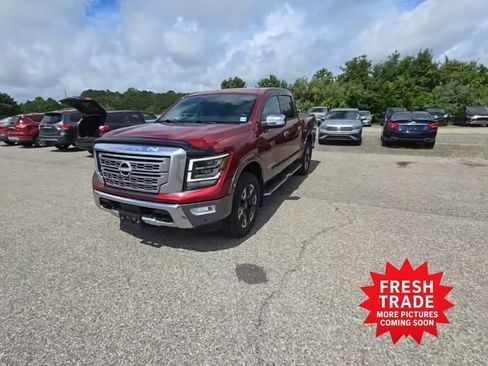 Used 2023 Nissan Titan Platinum Reserve w/ Moonroof Package AWD/4WD image 1