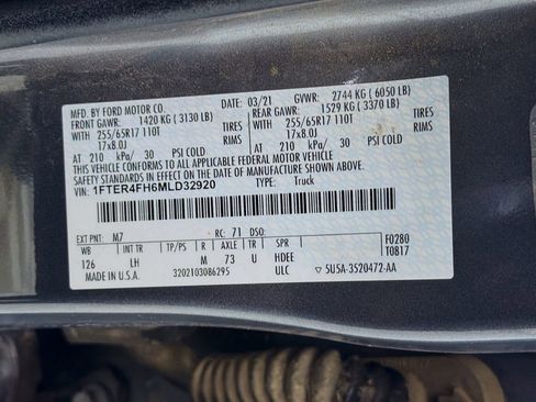 Used 2021 Ford Ranger XLT w/ Equipment Group 301A Mid AWD/4WD image 29