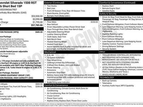 Used 2022 Chevrolet Silverado 1500 RST w/ Protection Package AWD/4WD image 4