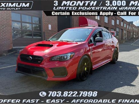 Used 2018 Subaru WRX STI Limited AWD/4WD image 1