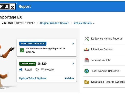 Used 2013 Kia Sportage EX w/ EX Premium Pkg FWD image 2