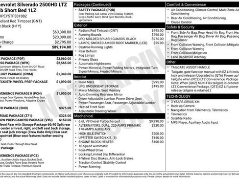 New 2026 Chevrolet Silverado 2500 LTZ w/ LTZ Plus Package AWD/4WD image 4