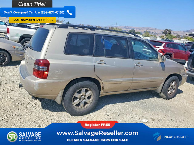 Used 2005 Toyota Highlander 2WD V6 w/ Appearance Pkg image 4
