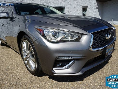 Used 2021 INFINITI Q50 Luxe w/ Seat & Sound Package AWD/4WD image 7