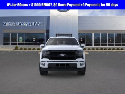 New 2025 Ford F150 Platinum w/ Equipment Group 702A High image 6