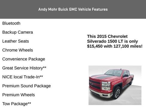 Used 2015 Chevrolet Silverado 1500 LT w/ Rally 2 Edition AWD/4WD image 4
