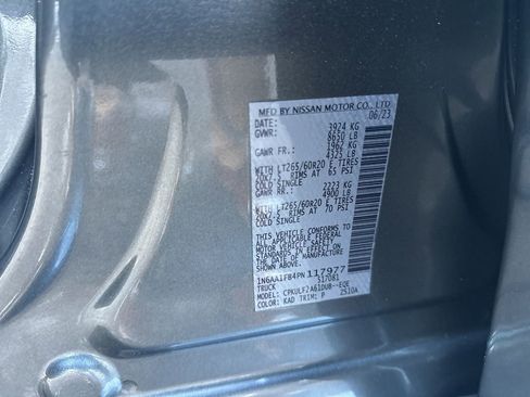 Used 2023 Nissan Titan Platinum Reserve w/ Moonroof Package image 37