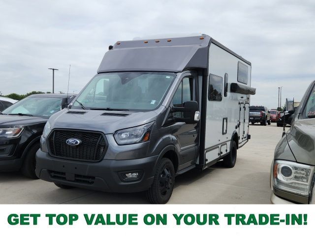 Used 2023 Ford Transit 350 Low Roof DRW AWD w/ Motorhome Prep Package image 1