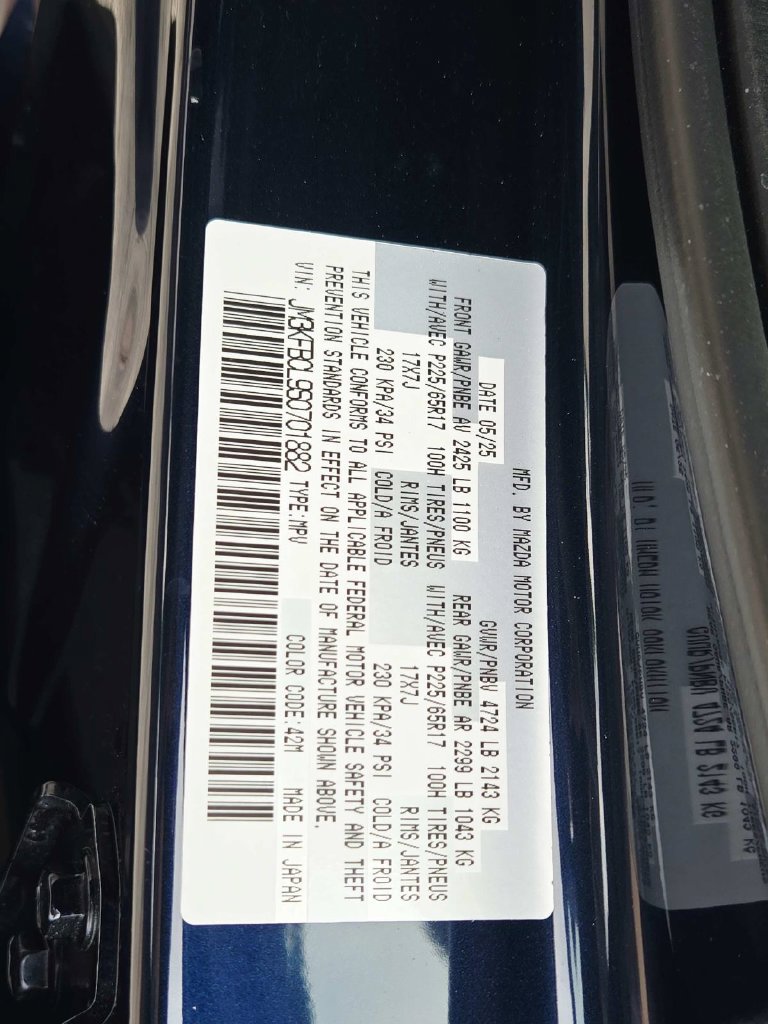 Used 2025 MAZDA CX-5 AWD 2.5 S w/ Preferred Package image 38