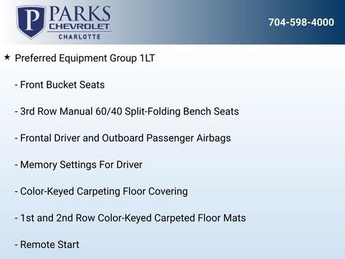 New 2026 Chevrolet Tahoe LT w/ Comfort Package image 7