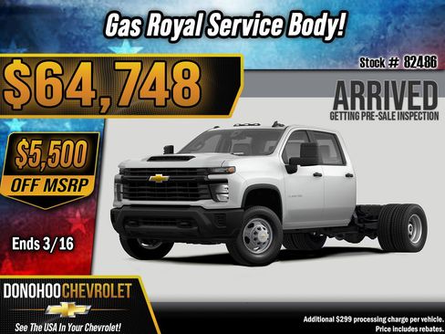 New 2026 Chevrolet Silverado 3500 W/T w/ WT Convenience Package image 1