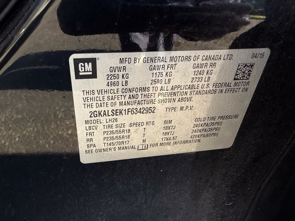 Used 2015 GMC Terrain SLT w/ Chrome Edition FWD image 28