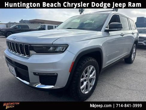 Used 2021 Jeep Grand Cherokee L Limited AWD/4WD image 1