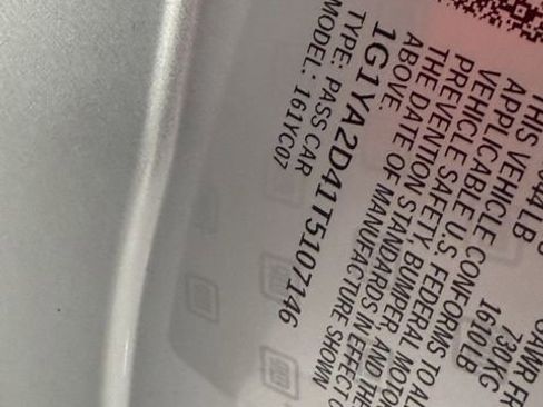 New 2026 Chevrolet Corvette Stingray Coupe w/ Z51 Performance Package image 21