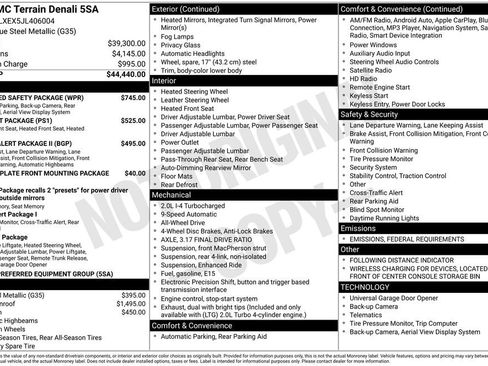 Used 2018 GMC Terrain Denali w/ Advanced Safety Package image 5