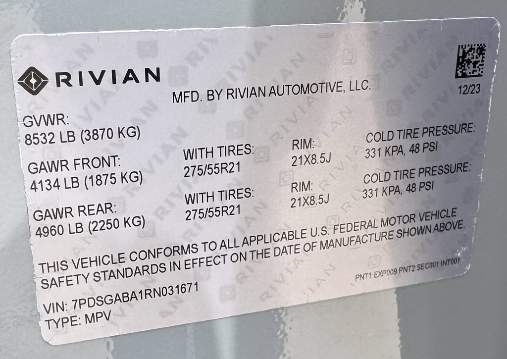 Used 2024 Rivian R1S Adventure Quad AWD/4WD image 33