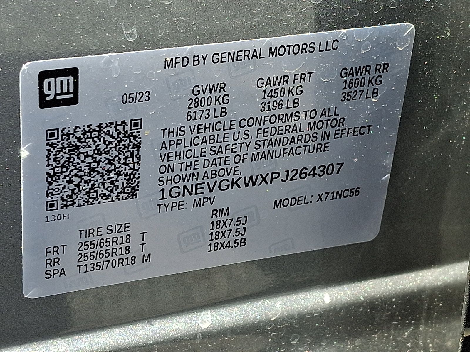 Certified 2023 Chevrolet Traverse LT AWD/4WD image 29