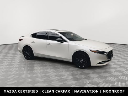 Certified 2021 MAZDA MAZDA3 2.5 Turbo Sedan w/Premium Plus AWD/4WD image 37