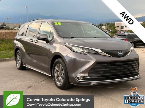 Used 2023 Toyota Sienna XLE w/ XLE Plus Package AWD/4WD image 1