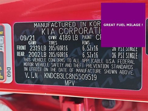 Certified 2022 Kia Niro LXS image 26