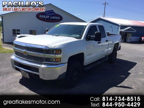 Used 2019 Chevrolet Silverado 2500 W/T w/ Snow Plow Prep Package image 1