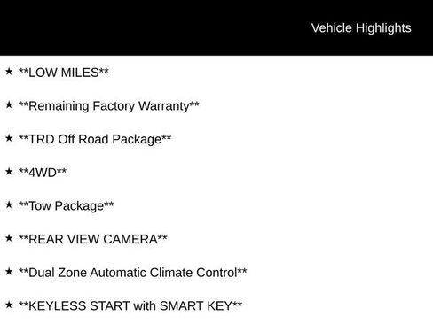 Used 2025 Toyota Tundra SR5 w/ TRD Off-Road Package image 11