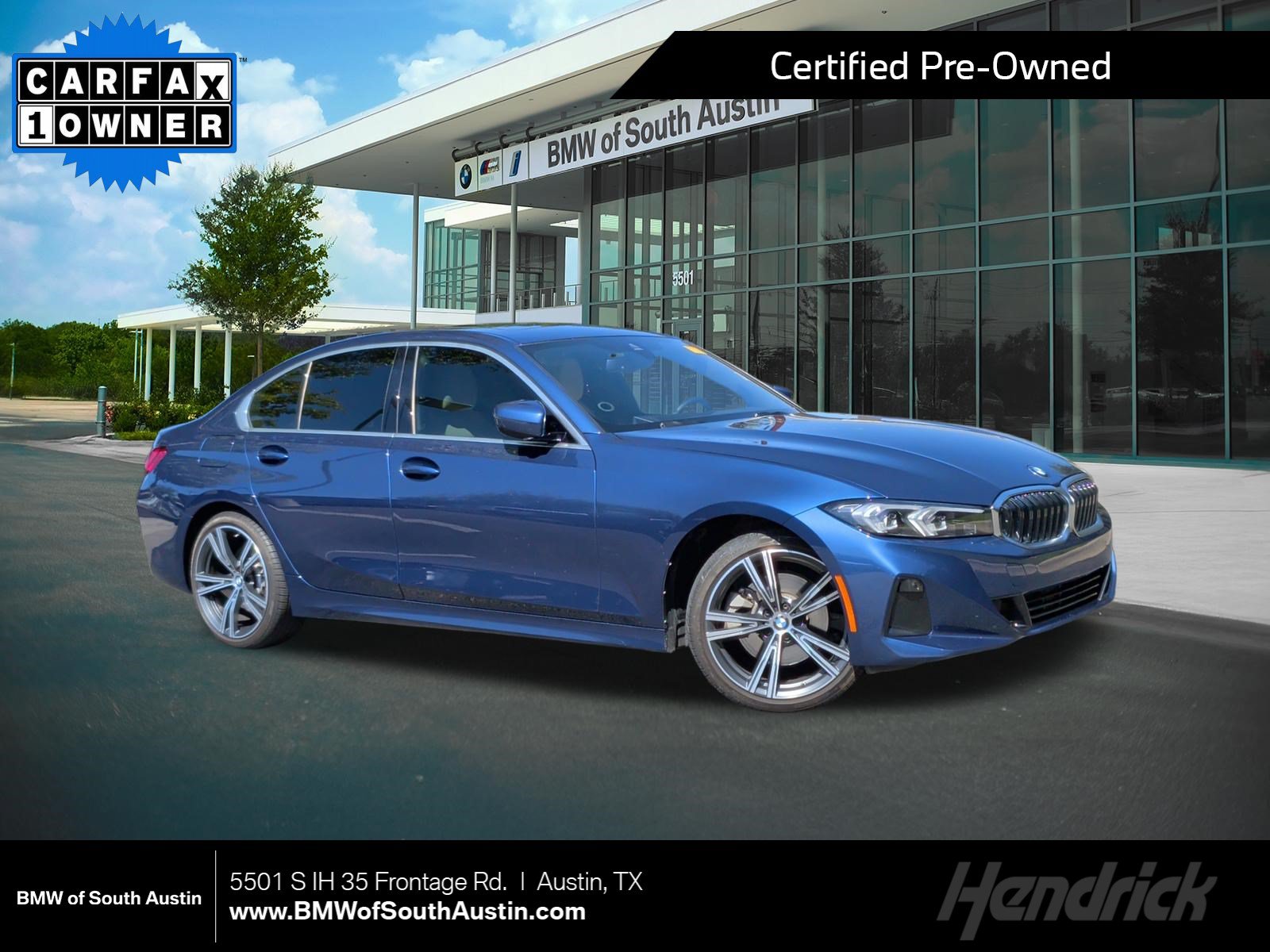 Certified 2024 BMW 330i Sedan w/ Convenience Package RWD image 1