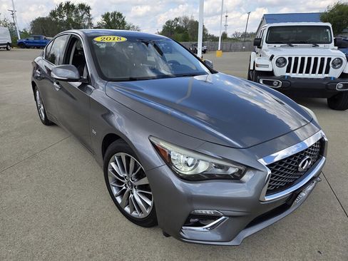 Used 2018 INFINITI Q50 Luxe w/ Essential Package (3.0T Luxe) image 1