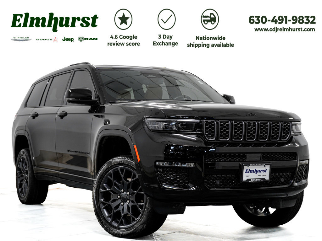 Certified 2025 Jeep Grand Cherokee L Summit AWD/4WD 360° Tour